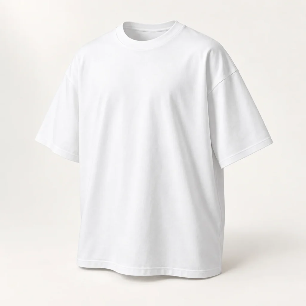 Oversize T-Shirt - Beyaz